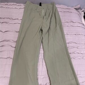 Sage/ mint green business trousers